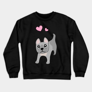 Cute Puppy Dog - French Bulldog Crewneck Sweatshirt